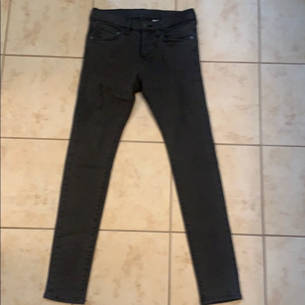 Skinny, low waist, H&M gray denim 29x32